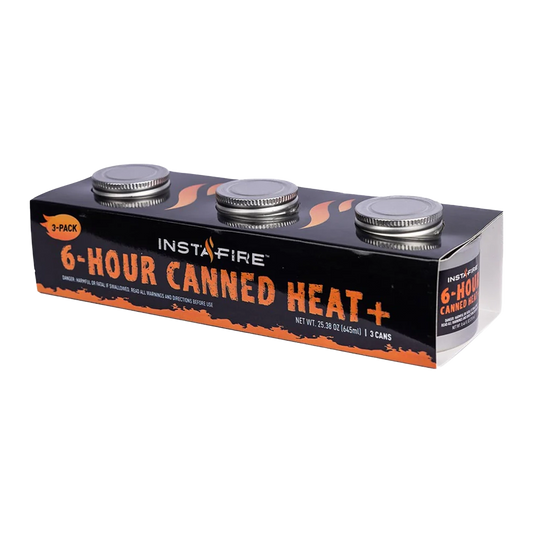 Canned Heat & Cooking Fuel (3-Pack) by InstaFire
