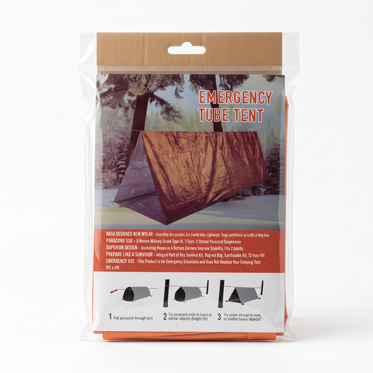Emergency Mylar Tent