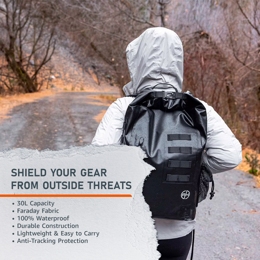 30L Waterproof EMP Faraday Bag by Ready Hour
