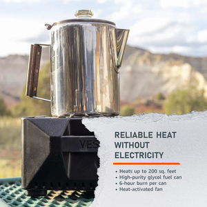 VESTA Self-Powered Indoor Space Heater & Stove by InstaFire